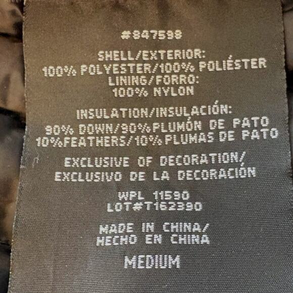 32 Degrees Gray Black Puffer Vest - Medium - Pockets, Outdoor Transitionsl - Picture 5 of 9